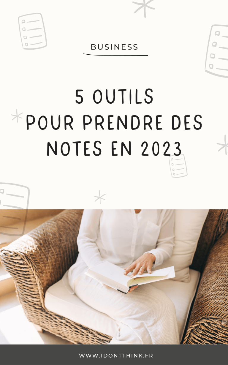 Les 5 meilleurs outils pour la prise de notes en 2023